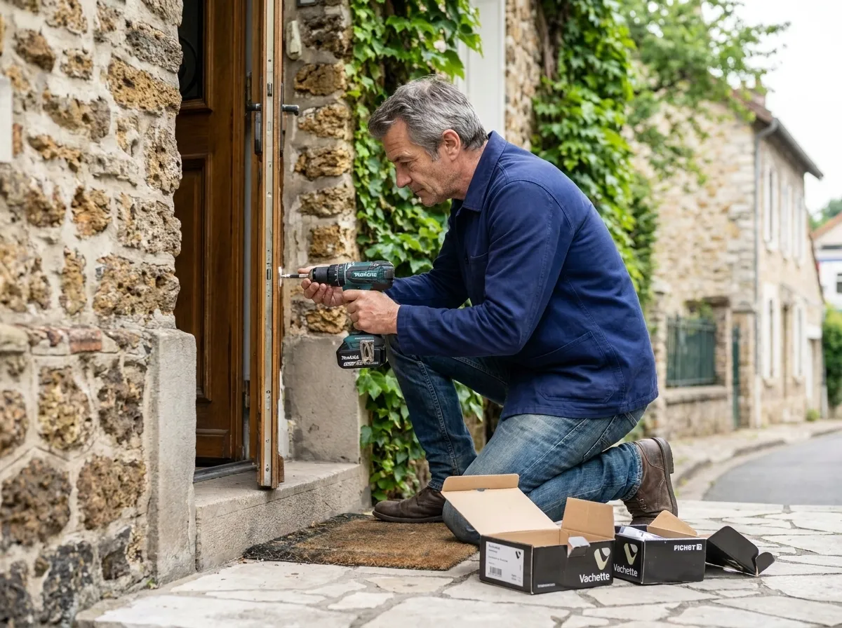 Pose de serrure multipoints certifiée A2P à Orsay